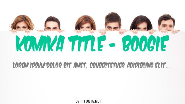 Komika Title - Boogie example