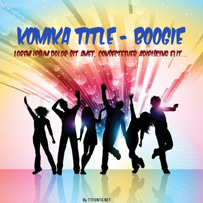 Komika Title - Boogie example