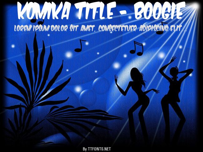Komika Title - Boogie example