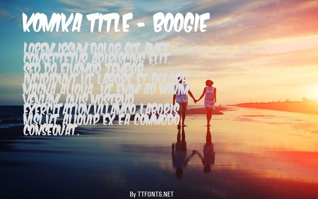 Komika Title - Boogie example