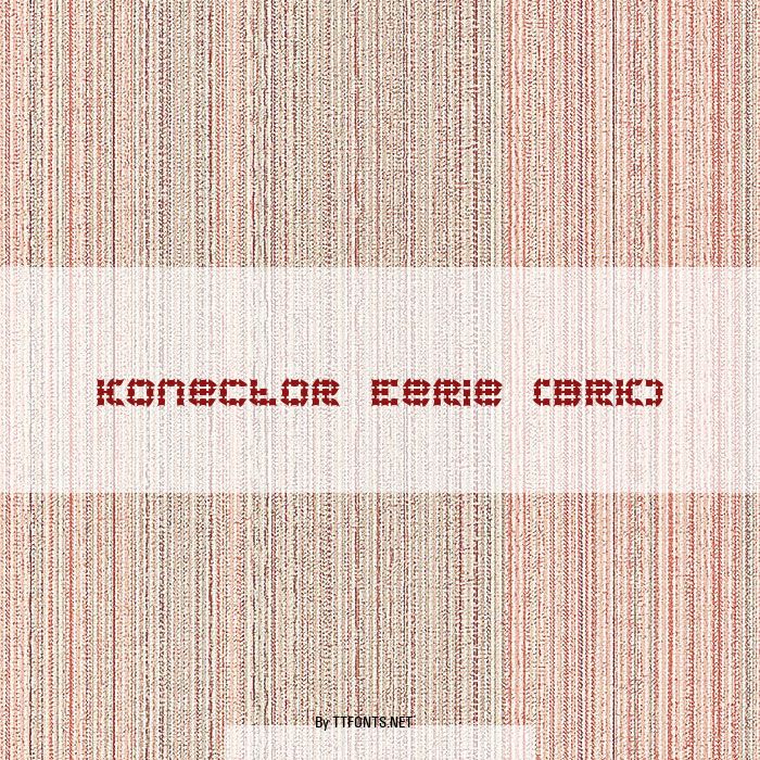 Konector Eerie (BRK) example