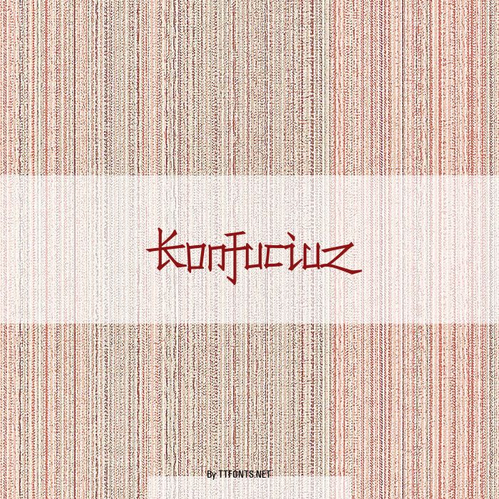 Konfuciuz example