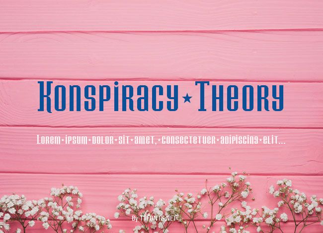 Konspiracy Theory example