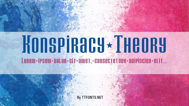 Konspiracy Theory example