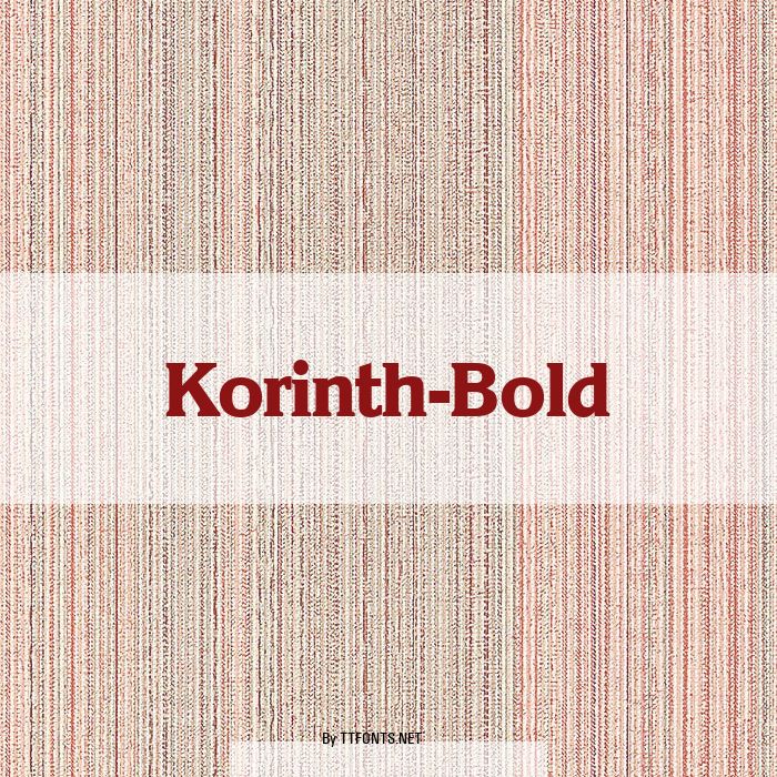 Korinth-Bold example