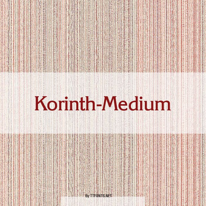 Korinth-Medium example