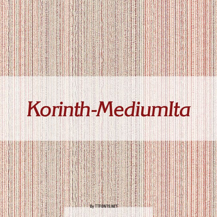 Korinth-MediumIta example