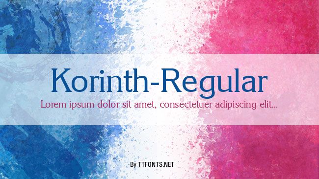 Korinth-Regular example