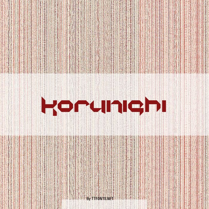 korunishi example
