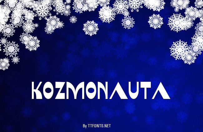 Kozmonauta example