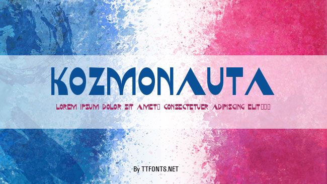 Kozmonauta example