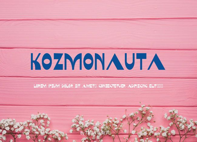 Kozmonauta example