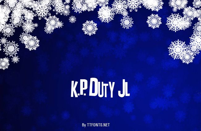 K.P. Duty JL example