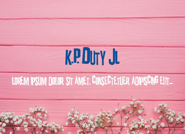 K.P. Duty JL example