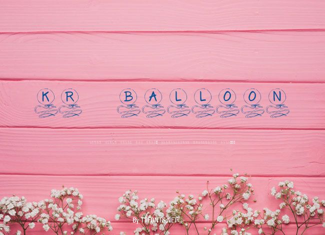 KR Balloon example