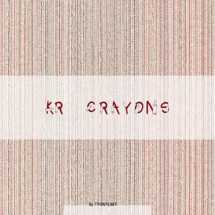 KR Crayons example