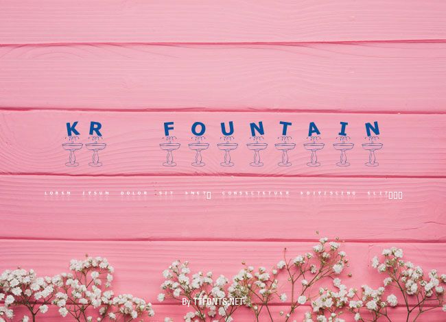 KR Fountain example
