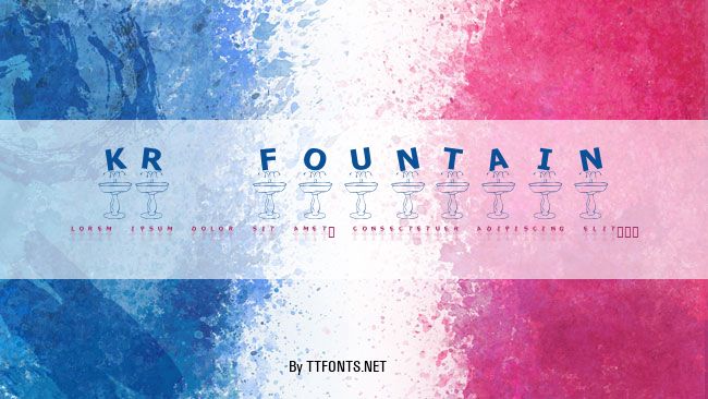 KR Fountain example