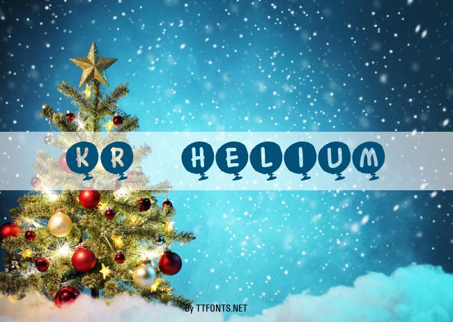 KR Helium example