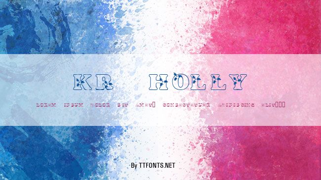 KR Holly example