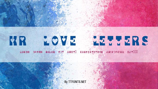 KR Love Letters example
