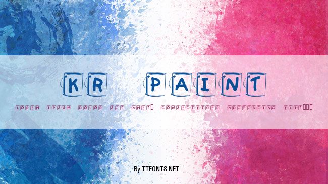 KR Paint example