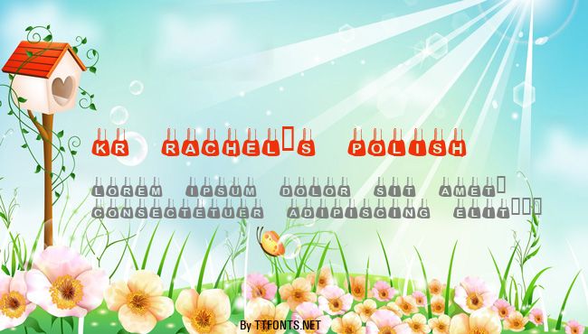 KR Rachel's Polish example