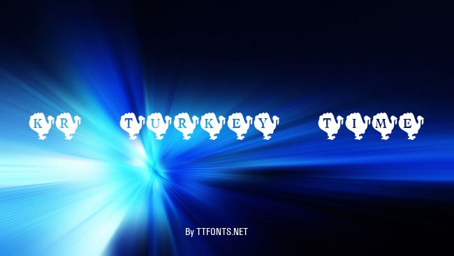 KR Turkey Time example