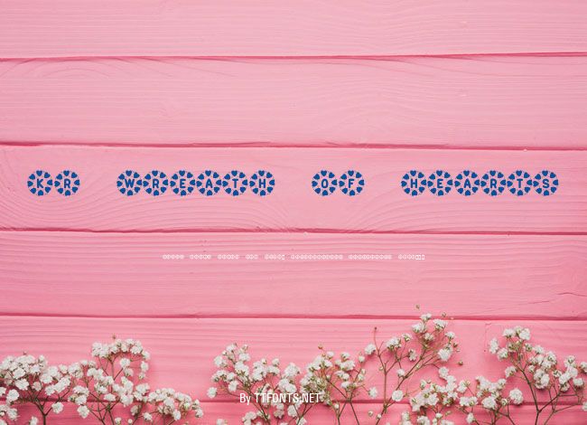KR Wreath Of Hearts example
