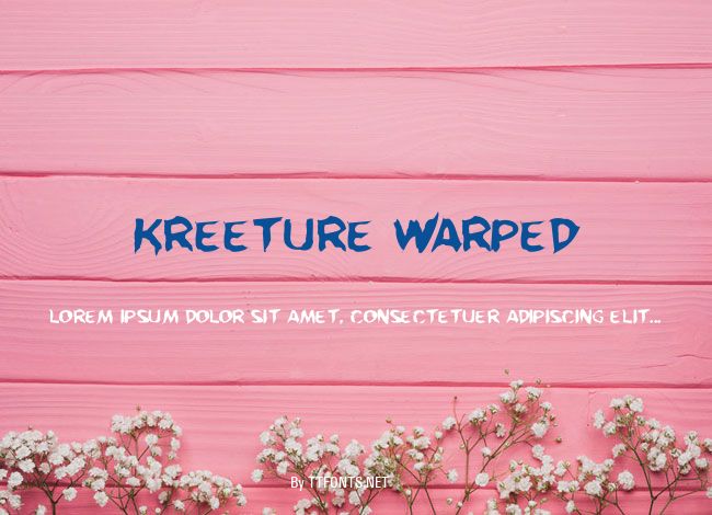 Kreeture Warped example