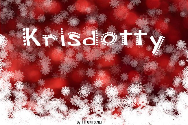 Krisdotty example