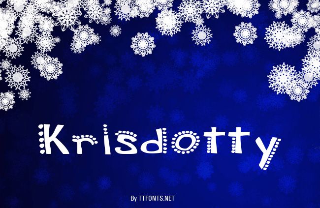 Krisdotty example