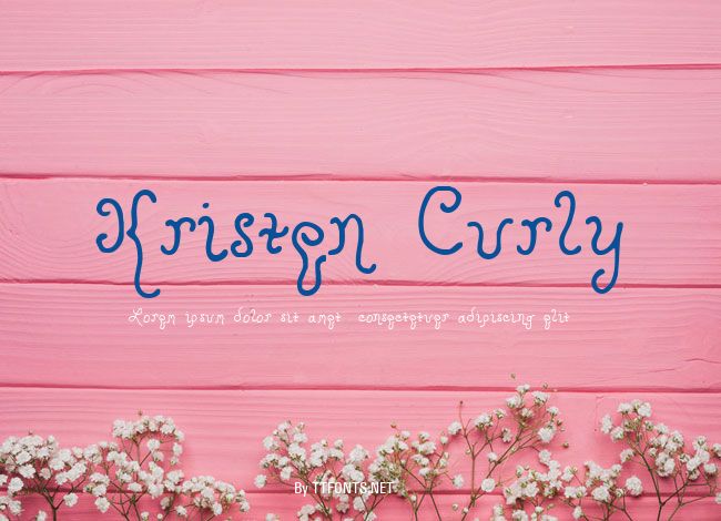 Kristen Curly example
