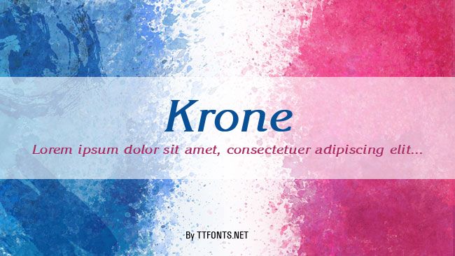 Krone example