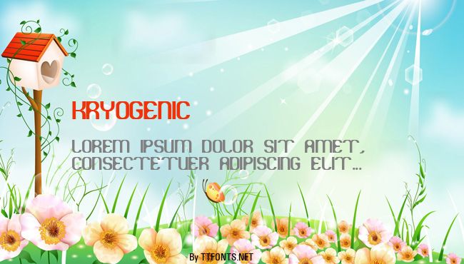 Kryogenic example
