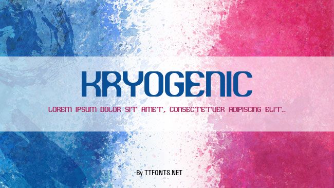 Kryogenic example