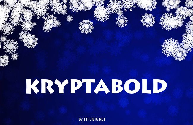 KryptaBold example