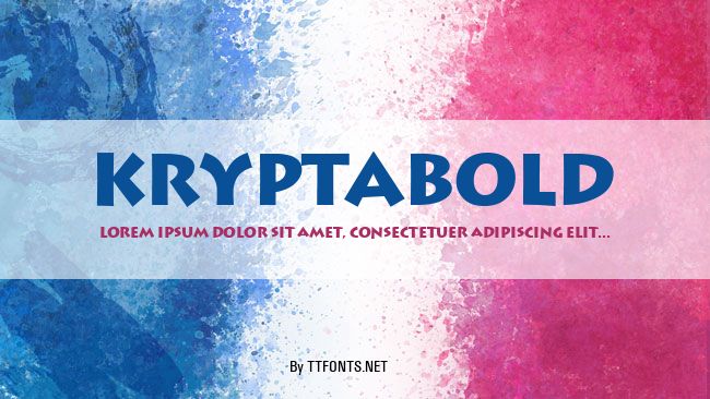 KryptaBold example