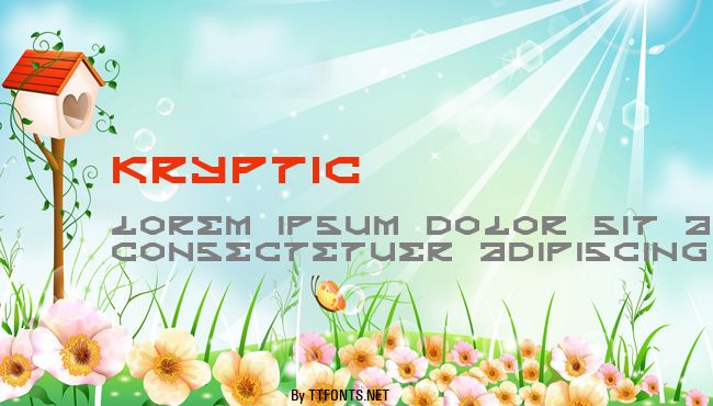 Kryptic example