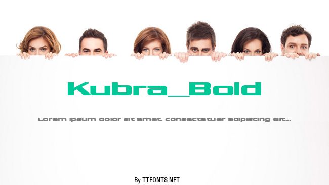 Kubra_Bold example