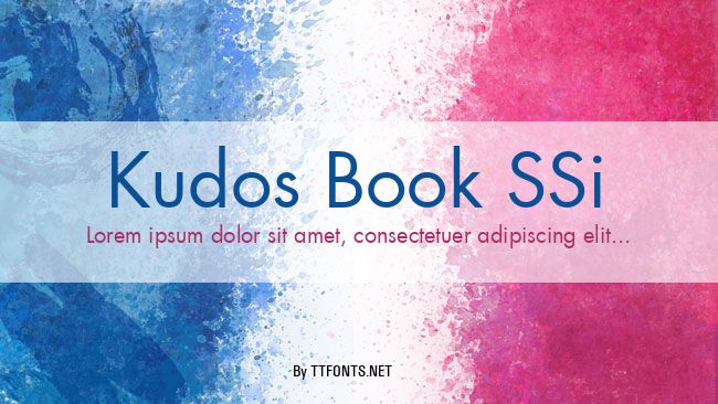 Kudos Book SSi example
