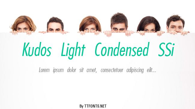 Kudos Light Condensed SSi example
