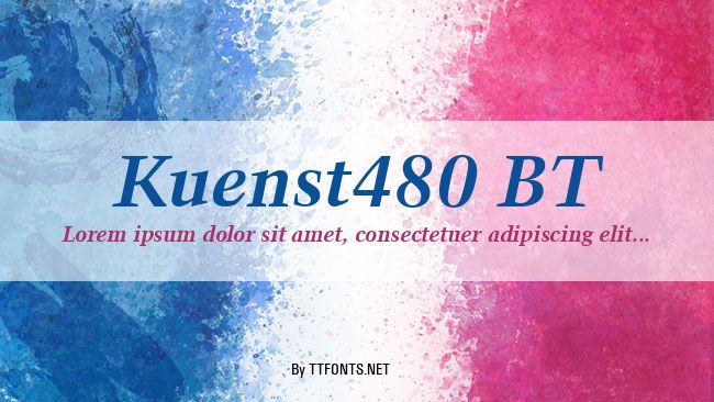 Kuenst480 BT example