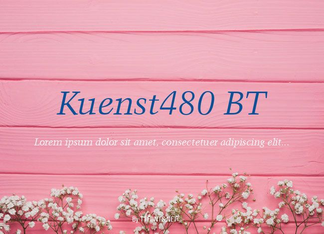 Kuenst480 BT example
