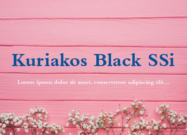 Kuriakos Black SSi example