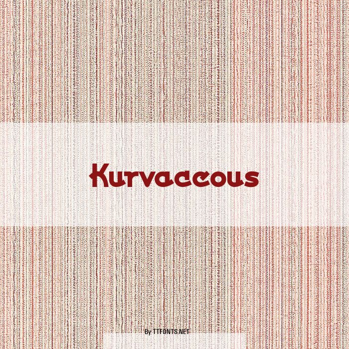 Kurvaceous example