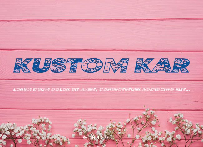 Kustom Kar example