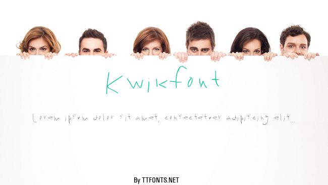 Kwikfont example