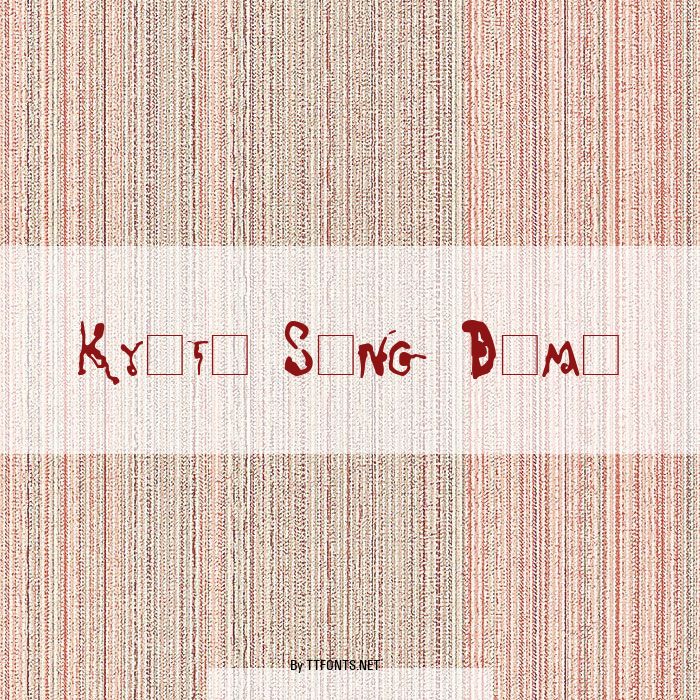 Kyoto Song Demo example