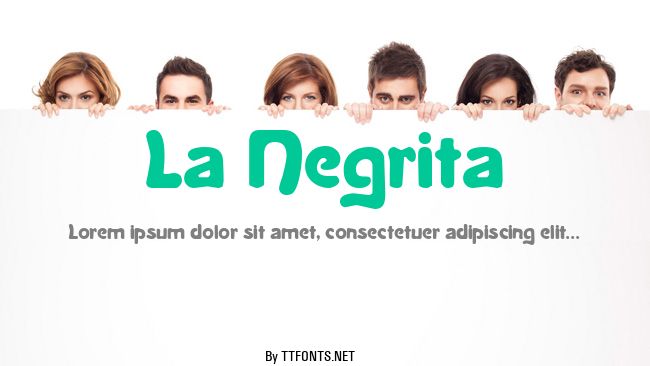 La Negrita example
